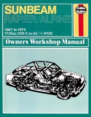 Sunbeam Alpine & Rapier Owners Workshop Manual: 67-74 cena un informācija | Ceļojumu apraksti, ceļveži | 220.lv