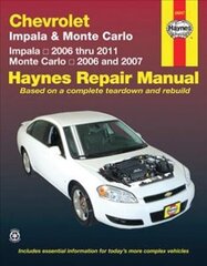 Chevrolet Impala & Monte Carlo цена и информация | Путеводители, путешествия | 220.lv