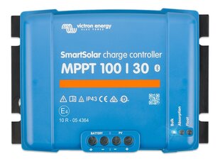 Uzlādes kontrolieris Victron Energy SmartSolar MPPT 100/30 цена и информация | Victron energy Автотовары | 220.lv
