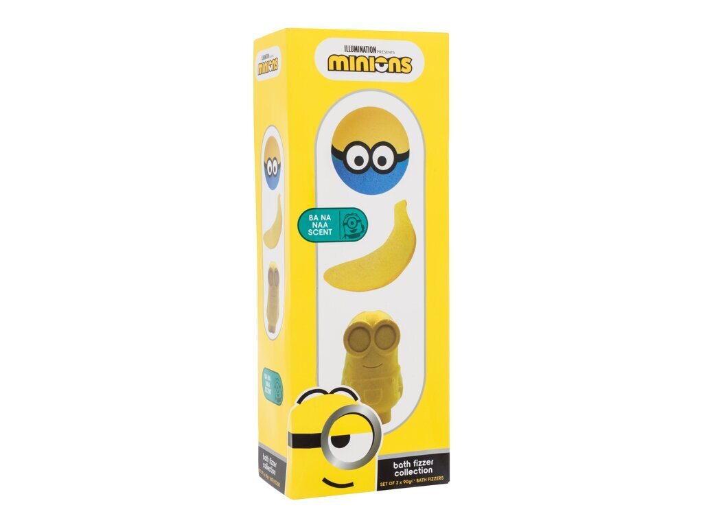 Vannas bumba Minions Bath Fizzer Bath Fizzer цена и информация | Dušas želejas, eļļas | 220.lv