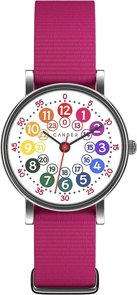 Cander Berlin MNA 1030 M Bērnu rokassprādzes bērnu pulksteņu pulksteņa pulkstenis meitenes plaukstas pulkstenis pulksten 12-/24 stundas B07NJR428G cena un informācija | Bērnu aksesuāri | 220.lv