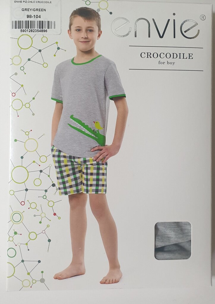 Zēnu pidžama Envie Crocodile cena un informācija | Zēnu pidžamas, halāti | 220.lv