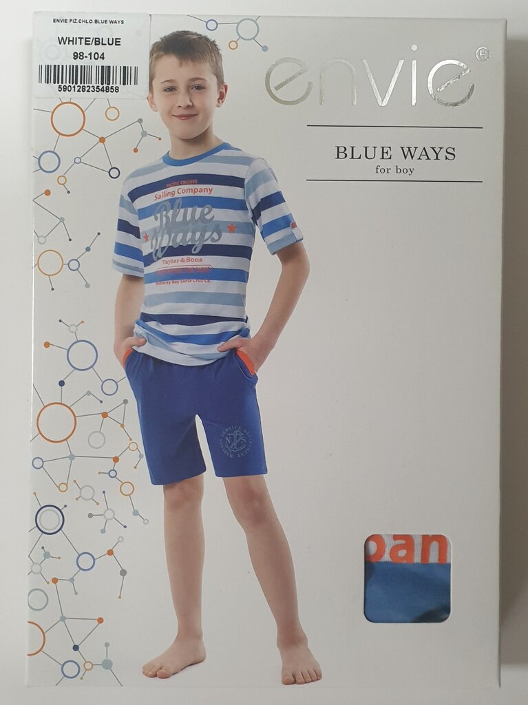 Zēnu pidžama Envie Blue Ways цена и информация | Zēnu pidžamas, halāti | 220.lv