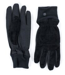 Tom Tailor мужские перчатки, светло-серый-черный S/M 907164071 цена и информация | Мужские шарфы, шапки, перчатки | 220.lv