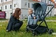 Ratiņi 4Baby Everso, black cena un informācija | Bērnu rati | 220.lv