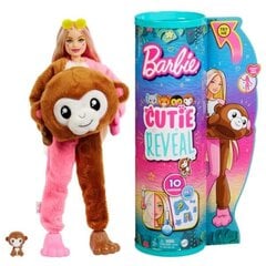 Lelle Barbie Cutie Reveal komplekts, pērtiķis цена и информация | Игрушки для девочек | 220.lv