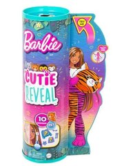 Кукла Barbie Cutie Reveal, тигрица цена и информация | Игрушки для девочек | 220.lv