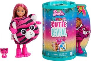 Lelles Barbie Cutie Reveal komplekts, tīģeris cena un informācija | Rotaļlietas meitenēm | 220.lv