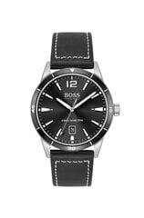 Vīriešu pulkstenis Hugo Boss 1513898, melns cena un informācija | Vīriešu pulksteņi | 220.lv