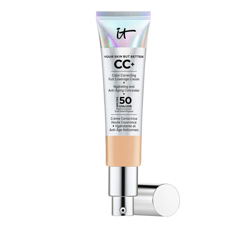 CC Krēms It Cosmetics Your Skin But Better Medium Tan SPF 50+ (32 ml) cena un informācija | Sejas krēmi | 220.lv