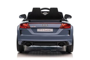 Audi TT RS vienvietīgs elektromobilis bērniem, gaiši zils цена и информация | Электромобили для детей | 220.lv