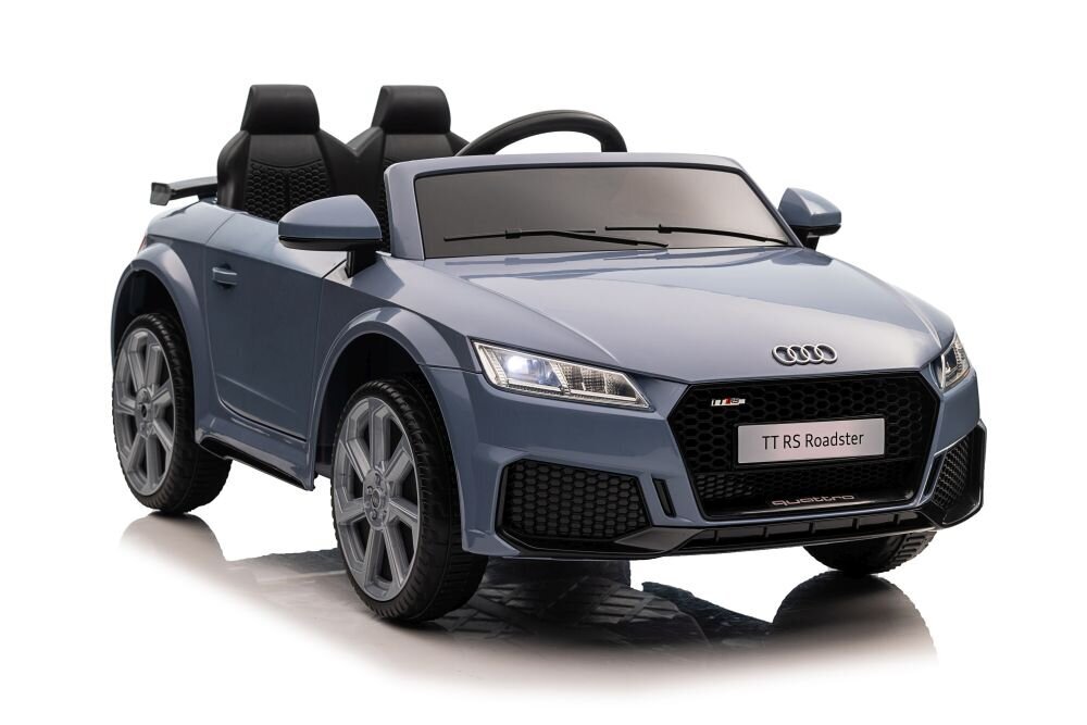 Audi TT RS vienvietīgs elektromobilis bērniem, gaiši zils цена и информация | Bērnu elektroauto | 220.lv