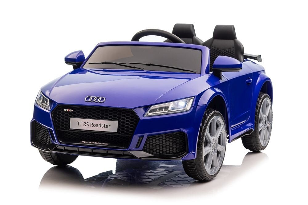 Audi TT RS, vienvietīgs elektromobilis bērniem, zils цена и информация | Bērnu elektroauto | 220.lv