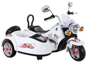 Bērnu elektriskais motocikls trīsritenis SX138 balts cena un informācija | Bērnu elektroauto | 220.lv
