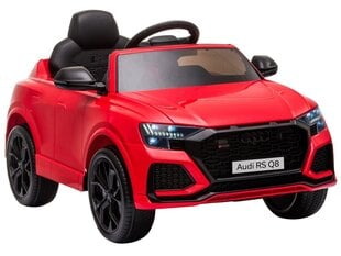 Bērnu elektromobilis Audi RS Q8, sarkans цена и информация | Электромобили для детей | 220.lv