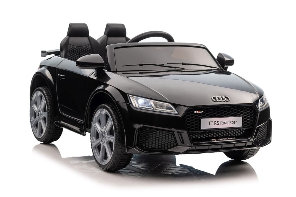 Bērnu elektromobilis Audi TT RS, melns цена и информация | Bērnu elektroauto | 220.lv