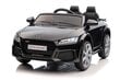 Bērnu elektromobilis Audi TT RS, melns цена и информация | Bērnu elektroauto | 220.lv