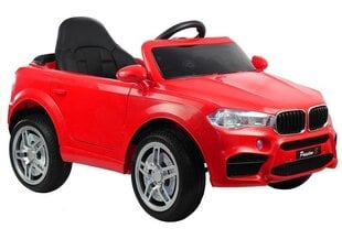 BMW HL1538 Vienvietīga elektriskā automašīna bērniem, sarkana cena un informācija | Bērnu elektroauto | 220.lv