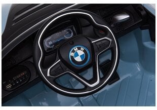 Одноместный электромобиль BMW I8 JE1001, синий цена и информация | Электромобили для детей | 220.lv