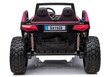 Divvietīgs elektriskais bērnu ratiņš 4x4 SX1928, sarkans, lakots цена и информация | Bērnu elektroauto | 220.lv