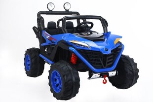 Dubultā elektriskā automašīna bērniem XJL-988, zilā krāsā cena un informācija | Bērnu elektroauto | 220.lv