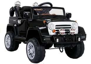 Jeep JJ245 vienvietīgs elektromobilis bērniem, melns cena un informācija | Bērnu elektroauto | 220.lv