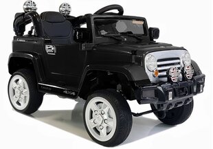 Детский одноместный электромобиль Jeep JJ245, черный цена и информация | Электромобили для детей | 220.lv