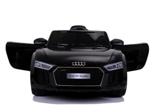 Одноместный электромобиль для детей Big Audi R8 JJ2198, черный цена и информация | Электромобили для детей | 220.lv