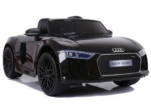 Одноместный электромобиль для детей Big Audi R8 JJ2198, черный цена и информация | Электромобили для детей | 220.lv