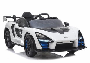 Детский электромобиль McLaren Senna, белый цена и информация | Электромобили для детей | 220.lv