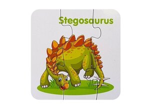Mīklas - Dinozauri Skaitlis 10 angļu valodā cena un informācija | Attīstošās rotaļlietas | 220.lv