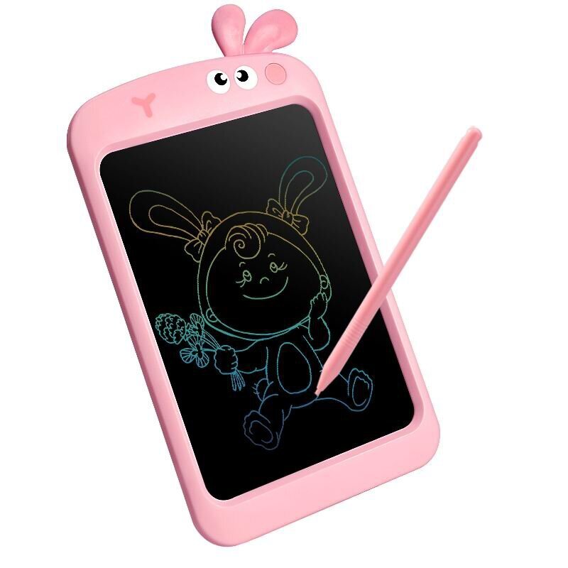 Zīmēšanas planšetdators LCD 8.5 Woopie, rozā krāsā cena un informācija | Attīstošās rotaļlietas | 220.lv
