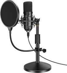 Yotto USB -микрофон 192 кГц / 24 -битный конденсатор PC Microphone Microphone Professional Prodian Microphone Microphone для радио, записи, YouTube, подкастов и многого другого с защитой от поп -музыки, подставки для микрофона, ударого крепления цена и информация | Микрофоны | 220.lv