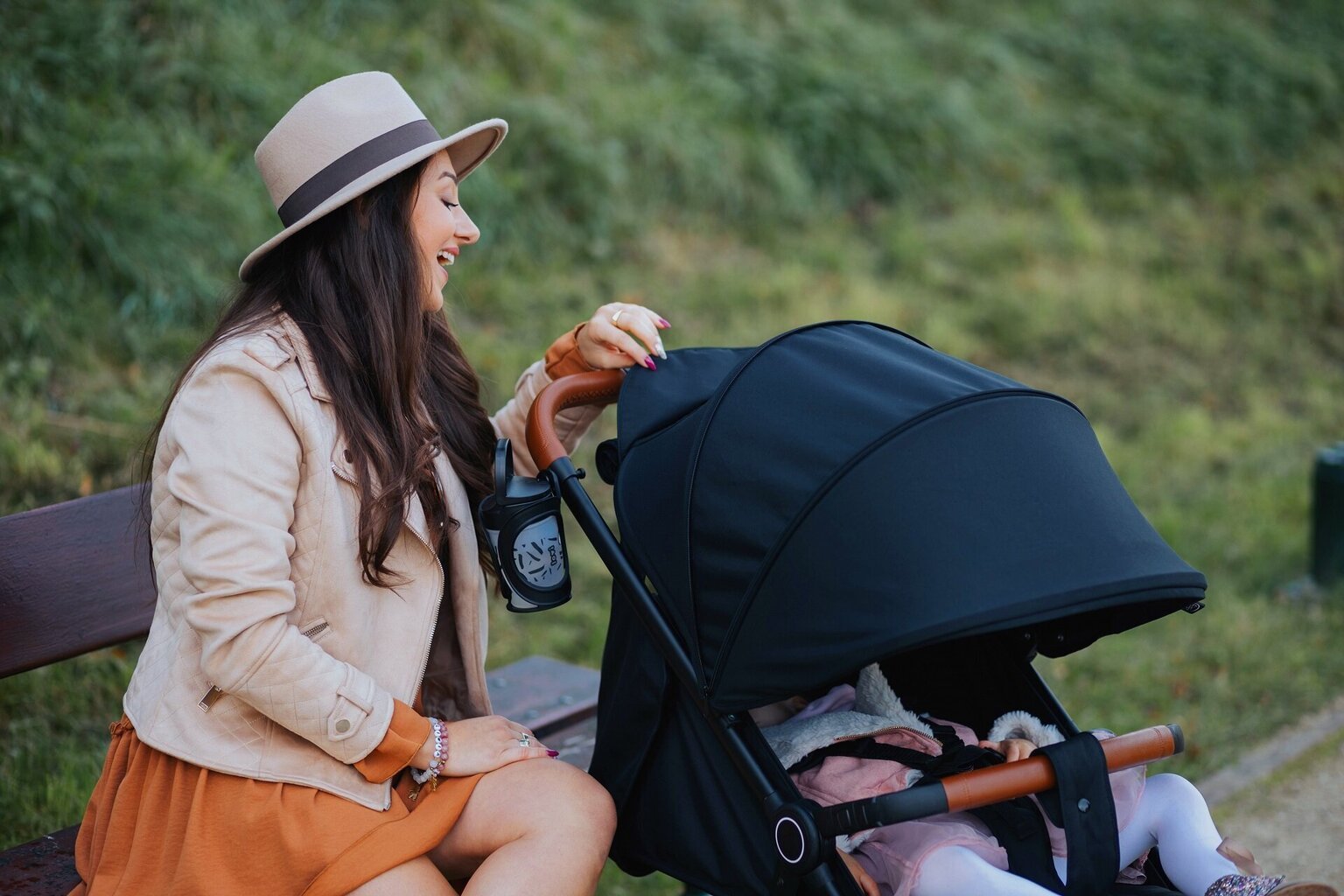 Ratiņi 4Baby Stinger Air, Light Grey cena un informācija | Bērnu rati | 220.lv