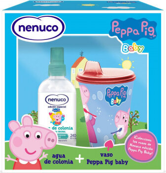 Kosmētikas komplekts bērniem Nenuco Peppa Pig, 2 gb. cena un informācija | Bērnu smaržas | 220.lv