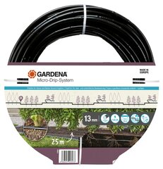 Линия капельного орошения над и под землей Gardena Drip Irrigation Line, 25 м цена и информация | Оборудование для полива | 220.lv