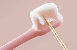 Ультра мягкая зубная щетка с футляром, розовая цена и информация | Зубные щетки, пасты | 220.lv