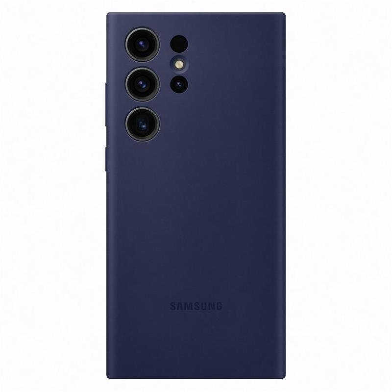 Oriģināls silikona vāciņš - Samsung Galaxy S23 Ultra , zils цена и информация | Telefonu vāciņi, maciņi | 220.lv