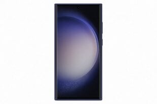 Oriģināls silikona vāciņš - Samsung Galaxy S23 Ultra , zils cena un informācija | Telefonu vāciņi, maciņi | 220.lv