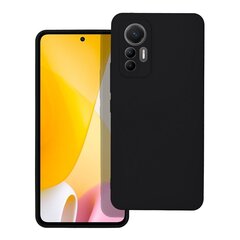 Vāciņš Soft Case - Xiaomi 12 Lite, melns cena un informācija | Telefonu vāciņi, maciņi | 220.lv