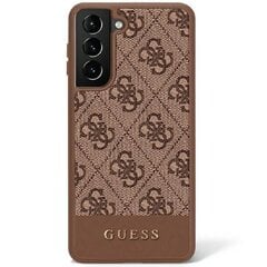 Oriģināls GUESS Stripe Collection - Samsung Galaxy S23 , brūns cena un informācija | Telefonu vāciņi, maciņi | 220.lv