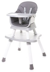 Krēsls 4Baby Master 6in1, pelēks цена и информация | Стульчики для кормления | 220.lv