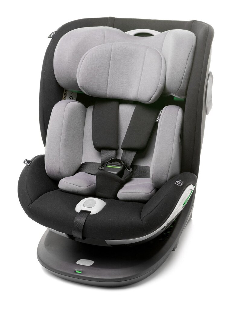 Mašīnas sēdeklis 4Baby Vel-Fix, 0-36 kg, grey cena un informācija | Autokrēsliņi | 220.lv