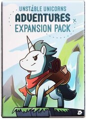 Настольная игра Unstable Unicorns: Adventures Expansion Pack цена и информация | Настольные игры, головоломки | 220.lv