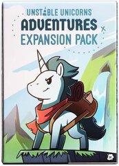 Galda spēle Unstable Unicorns: Adventures Expansion Pack cena un informācija | Galda spēles | 220.lv