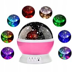 Mini Magic LED bumbiņa nakts gaisma - gaismas projektors цена и информация | Детские светильники | 220.lv