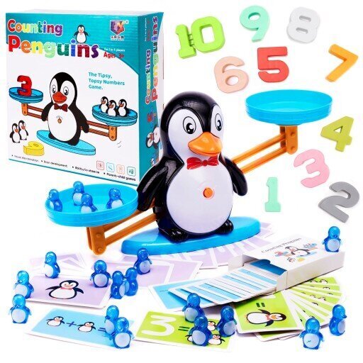 Skaitīšanas spēle ar pingvīniem цена и информация | Galda spēles | 220.lv