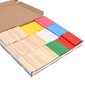 Koka konstruktors, 150 daļas, masīvpriede, krāsots цена и информация | Rotaļlietas zīdaiņiem | 220.lv