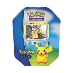 Карточки Pokemon TCG, Pokemon GO Tin, Pikachu цена и информация | Настольная игра | 220.lv