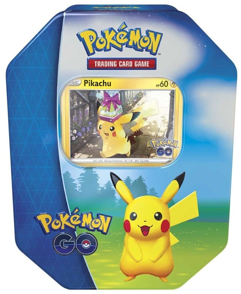 Карточки Pokemon TCG, Pokemon GO Tin, Pikachu цена | 220.lv